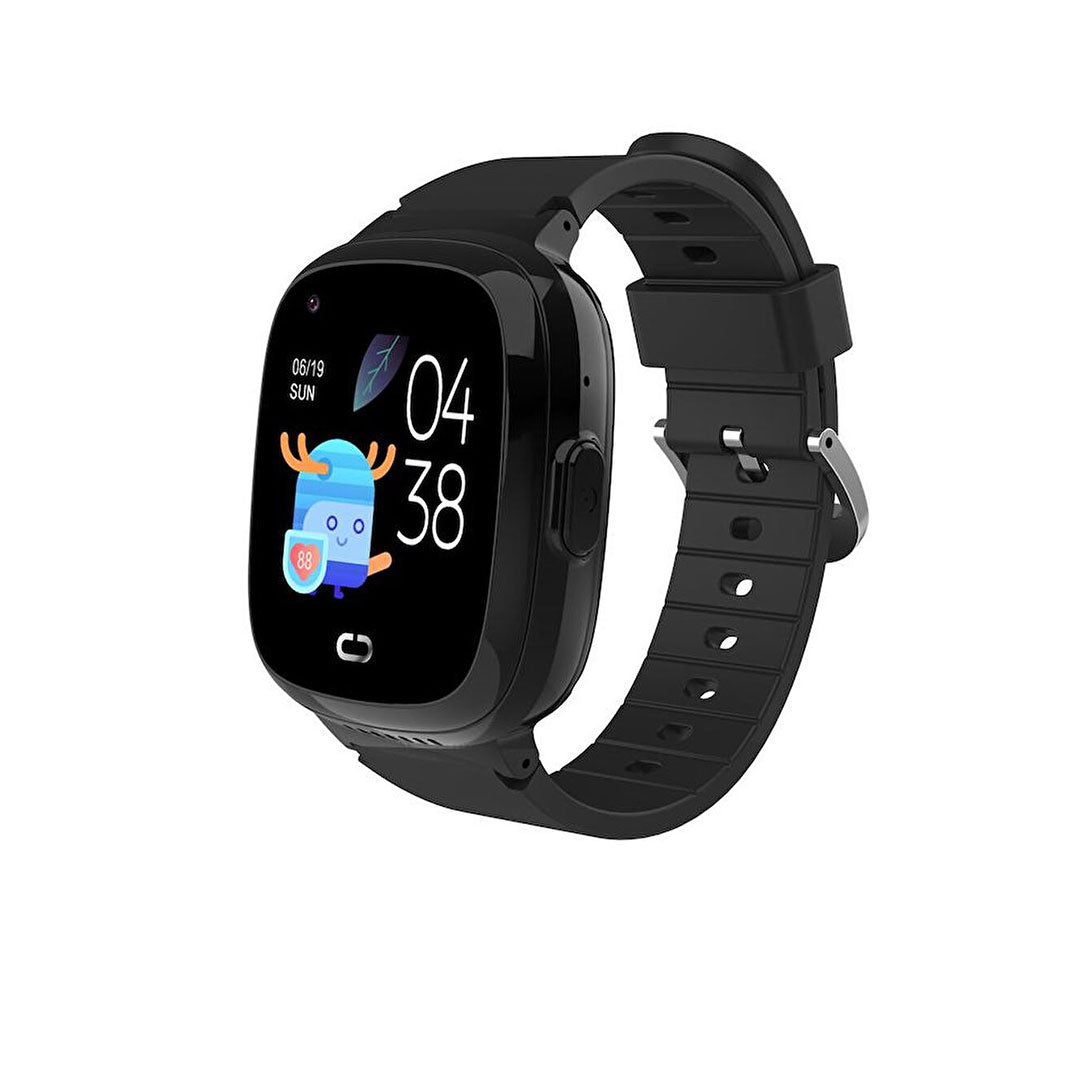 X-Level Milky Watch Pro 4G GPS Çocuk Akıllı Saat Anti-Lost Sensör Siyah photo